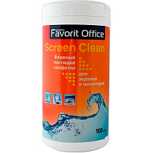 Салфетки для мониторов и телевизоров "Favorit Office"