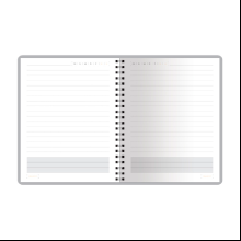 Ежедневник недатированный "Torino", А5, 272 страницы, темно-синий