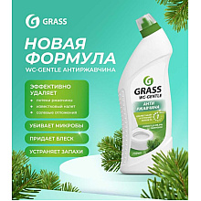 Средство чистящее для туалетных и ванных комнат "WC-gel Gentle", 750 мл