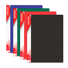 Папка c файлами "Office Product", 30 карманов, синий