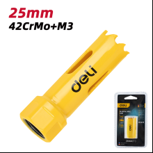 Коронка биметаллическая Deli YS EDH-SKK025-E1, 25 х 38 мм, М14