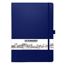 Скетчбук "Sketchmarker", 21x30 см, 140 г/м2, 80 листов, королевский синий