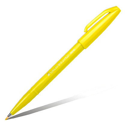 Маркер-кисть "Brush Sign pen", желтый