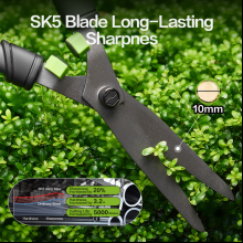 Сучкорез садовый Deli GS EDL-YL1006, 650 мм, черный, зеленый
