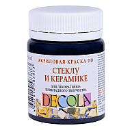 Краска акриловая по стеклу и керамике 