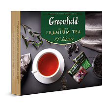 Чай "Greenfield" Premium Tea Collecton, 96 пакетиков х 1,75 гр, ассорти