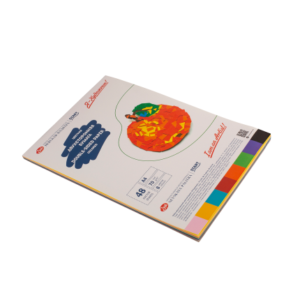 Бумага цветная "Я - Художник!", А4, 8 цветов, 48 листов, двусторонняя - 2