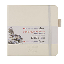 Скетчбук "Ладога", 12х12 см