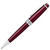 Ручка шариковая автоматическая "Cross Bailey Red Lacquer", 0.7 мм, красный, серебристый, стерж. черный - 2