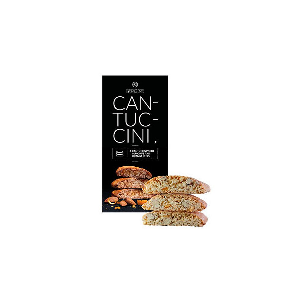 Печенье "Bongenie. Cantuccini" с миндалем и апельсиновыми корочками, 180 г - 2