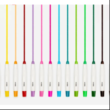 Мелки восковые "Himi Silky Crayon", 24 цвета, ассорти