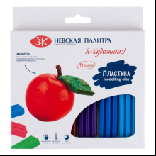 Пластика для моделирования "Я-Художник!", 12 шт.