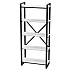 Стеллаж Millwood "Loft CH-3", 800х350х1820 мм, черный, белый крафт