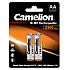 Аккумуляторы "Camelion NH-AA2300BP2", AA, Ni-Mh, 2 шт.