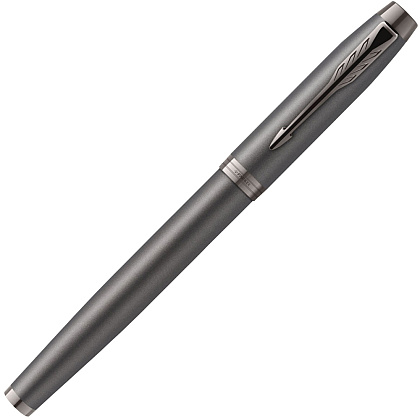 Ручка-роллер Parker "IM Monochrome T328 Bronze PVD", 0,5 мм, серый, стерж. черный - 2