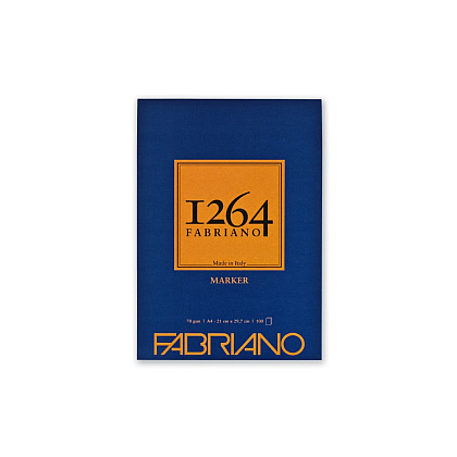 Блок-склейка бумаги для маркеров "Fabriano. 1264", 29,7х42 см, 70 г/м2, 100 листов