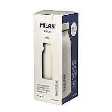 Бутылка термическая "Sunset series" Milan, металл, 354 мл, белый