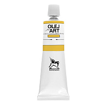 Краски масляные Renesans "Oils for art", 60 желтый лазурный, 60 мл, туба