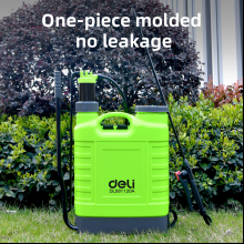 Опрыскиватель садовый помповый Deli GS EDL581120A, 20 л, ранцевый, зеленый, черный