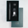 Ручка перьевая EF "Малевичъ", металл, с конвертером, набор чернила + значок, мокрый асфальт - 11