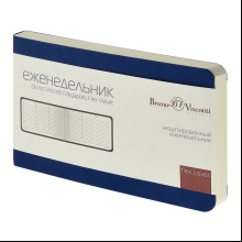 Еженедельник недатированный "Megapolis Velvet Flex", А6, 160 страниц, линейка, синий