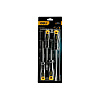 Набор отверток Deli YS EDL620004, 4 шт, SL5x100, SL6x150, PH1x100, PH2x150, черный, желтый - 2