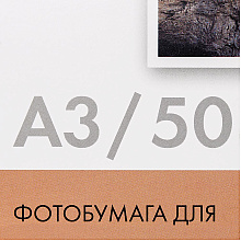 Фотобумага матовая для струйной фотопечати "Lomond", А3, 50 листов, 230 г/м2
