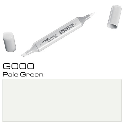 Маркер перманентный "Copic Sketch", G-000 бледный зеленый