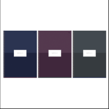 Тетрадь "Minimal", А4, 80 листов, клетка, ассорти
