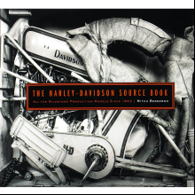 Книга на английском языке "The Harley-Davidson Source Book", Mitch Bergeron