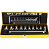 Набор головок торцевых Deli YS EDL2010T, 10-24 мм, 1/2", 10 шт., серебристый - 3