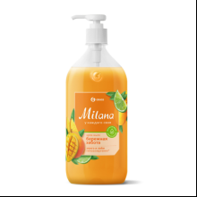 Крем-мыло "Milana", 1 л, манго и лайм