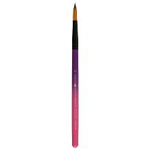 Кисть "Decola" двухцветная синтетика, круглая, №12