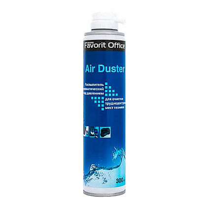 Чистящий сжатый воздух "Favorit Office Air Duster", 300 мл