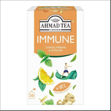 Чайный напиток "Ahmad Tea" Immune, 20 пакетиков х 1.5 г, травяной