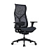 Кресло для руководителя SitZone CH-283A-P1 сетка, черный, -30%