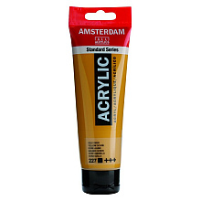 Краски акриловые "Amsterdam", 227 охра желтая, 120 мл, туба
