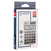 Калькулятор карманный Deli "Easy 1120", 8-ми разрядный, металл, золотой, черный - 4