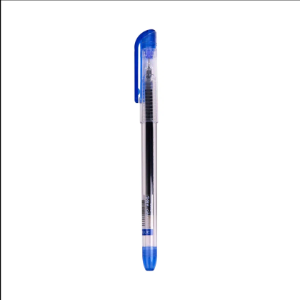 Ручка гелевая "My-Gel Standard", 0.5 мм, прозрачный, стерж. синий