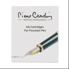 Чернильный патрон "Pierre Cardin", 37 мм., синий, 6 штук в упаковке