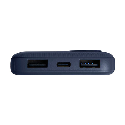 Внешний аккумулятор Power Bank "Wave 10", 10000 mAh, синий - 3