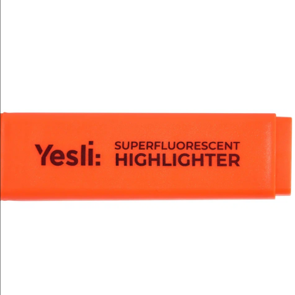 Маркер текстовый "Yesli:", оранжевый - 3