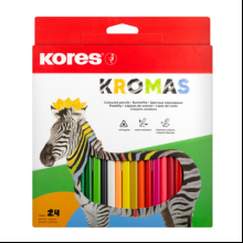 Цветные карандаши "Kromas", 24 цвета