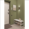 Обувница ALLERD 2 RION, белый муар, 830х320х450, энигма - 3