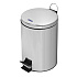Урна с педалью "BXG-TCR-20L", 20 л, хром