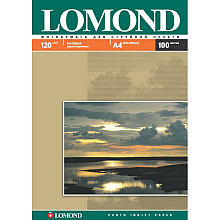 Фотобумага матовая для струйной фотопечати "Lomond", А5, 50 листов, 180 г/м2