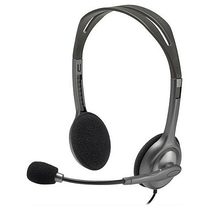 Наушники с микрофоном Logitech "Stereo Headset H111"