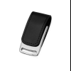 USB Flash 2.0 32 Gb VDL-014, метал, кож.зам., черный  - 3