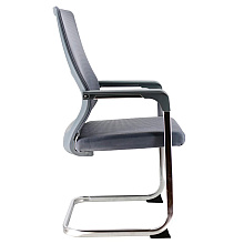 Кресло для посетителей EVERPROF EP-510 CF сетчатая ткань, серый