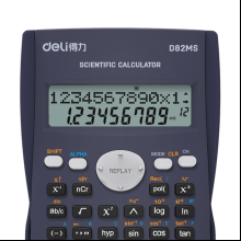 Калькулятор научный Deli Core "D82MS", темно-серый, 240 функций